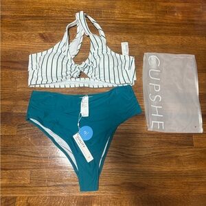 women’s Cupshe swim suit with tags